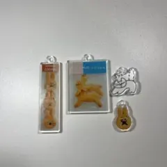 ニコレシピ　アクリルチャーム4点