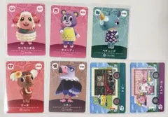 あつまれどうぶつの森 amiiboカード　サンリオ ７枚セット