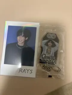 Rays 目黒蓮 お守りチェキセット