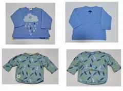 simplefree 裏起毛トレーナー 70cm 2枚