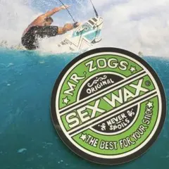 SEXWAXセックスワックスUS限定ラウンドアイコンステッカー１点物のサムネイル