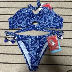 新品 ロデオクラウンズ ペイズリー柄 ビキニ セパレート 水着 Sサイズのサムネイル
