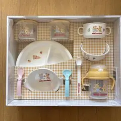 【新品未使用未開封】ミキハウス テーブルウェアセット 離乳食