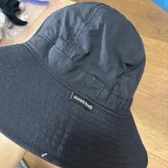 mont-bell 黒 バケットハット