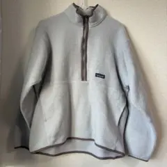 patagonia フリースジャケット ライトグレー ライトブルー　ライトブルー