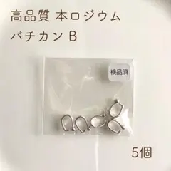 本ロジウム ミドル バチカン B 5個