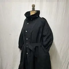 M-35 フランス軍 モーターサイクルコート黒染め 全国通販】DEAD STOCK 40~50s FRENCH ARMY