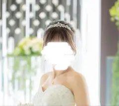 ウェディングティアラ 結婚式