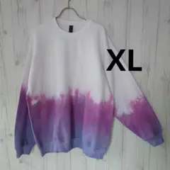 タイダイ染め スウェット トレーナー XLサイズ