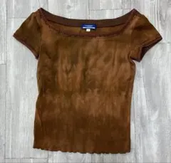 BURBERRY BLUE LABEL 半袖カットソー むら染め