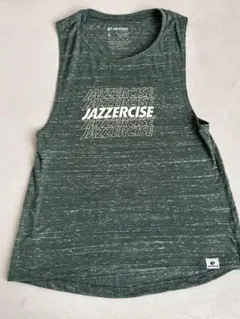 JAZZERCISE タンクトップ ダークグリーン