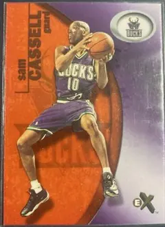00-01 Fleer E-X Sam cassell Credentials