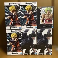 NARUTO 俺だけレベルアップな件　ブロリー　フィギュア　6点セット