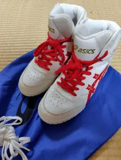 ASICS JAPAN L 白赤 ハイカット 新品 29cm - メルカリ