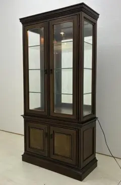 FEC22 展示品 モーブル アコール キュリオケース モダン 照明付き 飾り棚 FEC22 展示品 モーブル アコール キュリオケース モダン 照明付き