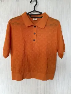 【美品】6「ロク」ポロシャツ