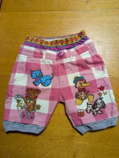 グラグラハーフパンツ刺繍