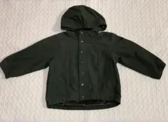 キムラタン　n.o.u.s. フード付きオリーブグリーンジャケット