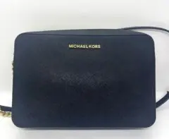 MICHAEL KORS マイケルコース ショルダーバッグ ブラック レザー