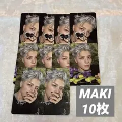 &TEAM Back to Life トレカ ソロジャケ MAKI 10枚