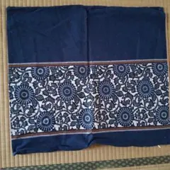 和風 座布団 5枚セット 藍色 丸紋様 - メルカリ