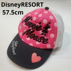 ディズニー/リゾート/限定/ミニー/メッシュキャップ/帽子/生産終了