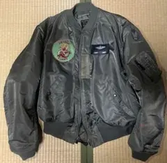 USA製　アヴィレックス MA-1 フライトジャケット CONMARジッパー