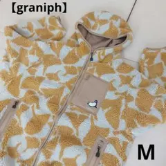 【graniph】グラニフ×さかざきちはる／くつろぐ／ジャカードボアブルゾン