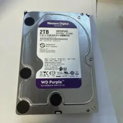 WD Purple 2TB WD20PURZ 内蔵型HDD