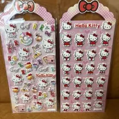 サンリオ ハローキティ キティ ぷっくりシール　２枚セット