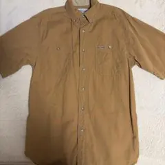 Carhartt ワークシャツ 半袖 ブラウン Sのサムネイル