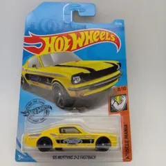 ホットウィール '70 フォード マスタング マック1 マッハ1 イエロー