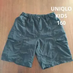 UNIQLO KIDS ハーフパンツ 160 黒