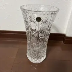 ボヘミアングラス 花瓶 一輪挿し クリスタルガラス - メルカリ