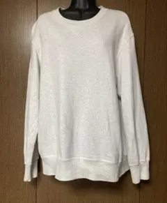 UNIQLO ホワイト トレーナー Lサイズ