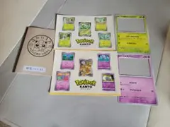 ポケパークカントー フォトフレーム ポケモンカードステッカー セット★