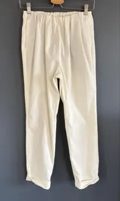 [ BLUE DE BRESSE / ブルーデブレス ] ホワイトパンツ　36のサムネイル