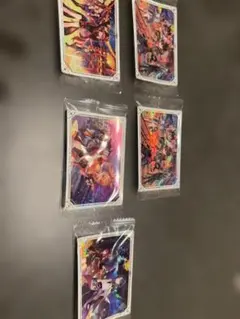 【未開封】原神　ウエハース　シール　5枚セット