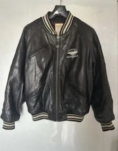 激レア AVIREX 革ジャンパー　MA-1型 vintage