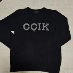 COMME CA ISM 黒色セーター 140サイズ
