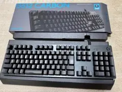 G512 CARBON メカニカルキーボード Blue クリッキー
