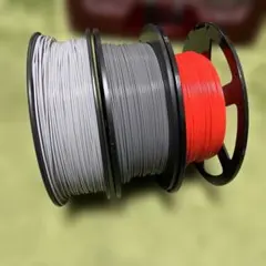 3Dプリンター用フィラメント 赤 灰色 ねずみ色1.75mm