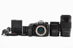 Sony α57 望遠ズーム ダブルレンズキット 12コマ連写 手振れ補正搭載
