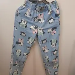 H&M ミッキー ミニー デニム 135サイズ　長ズボン