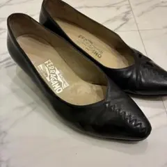 Salvatore Ferragamo パンプス ブラック[リペア済み]