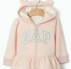 完売商品 ペプラム フリース くま耳 パーカー