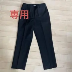 ナチュラルビューティーベーシック ブラック スラックス パンツ Sサイズ