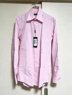 新品未使用 Dolce & Gabbana 40 コットンドレスシャツ ピンク