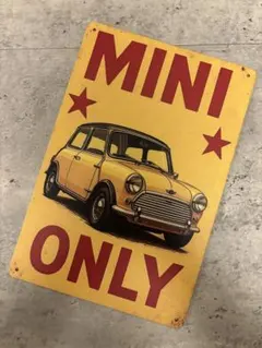 昭和 レトロ 看板 ミニクーパー(MINI22HT) - メルカリ