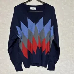 2025年最新】アミパリス ニット ネイビーの人気アイテム - メルカリ